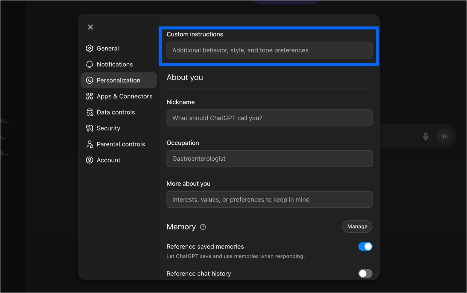 Set Give Custom Instructions in ChatGPT on Desktop Set give custom instructions in chatgpt on desktop