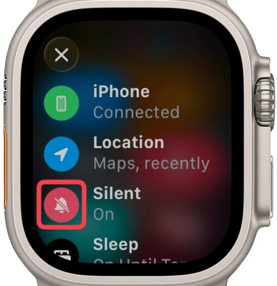 Silent Mode in Apple Watch Silent mode in apple watch
