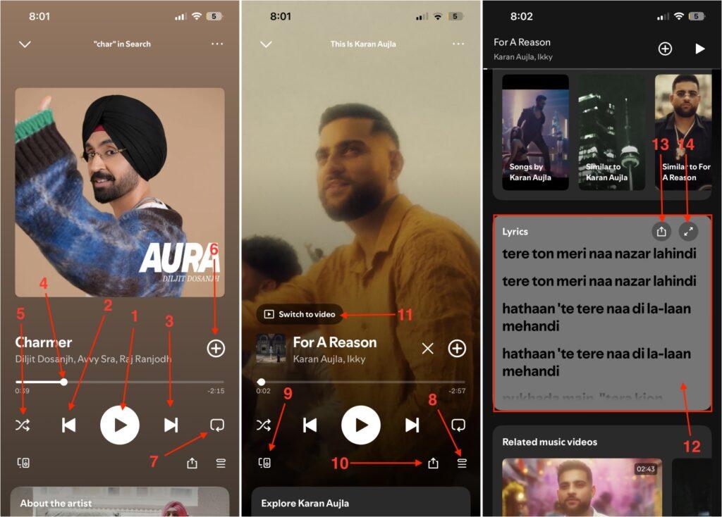 Spotify Now Playing Player Controls Icons Meaning Spotify now playing player controls icons meaning