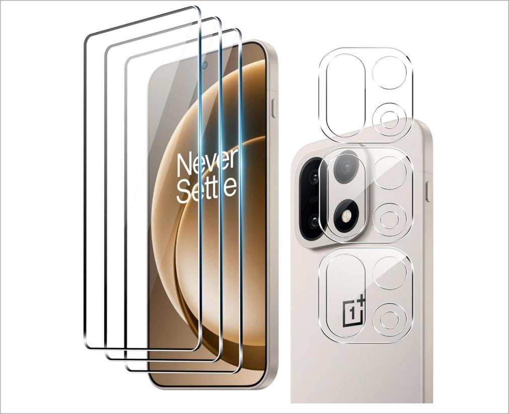 Suttkue screen protector with camera lens protector