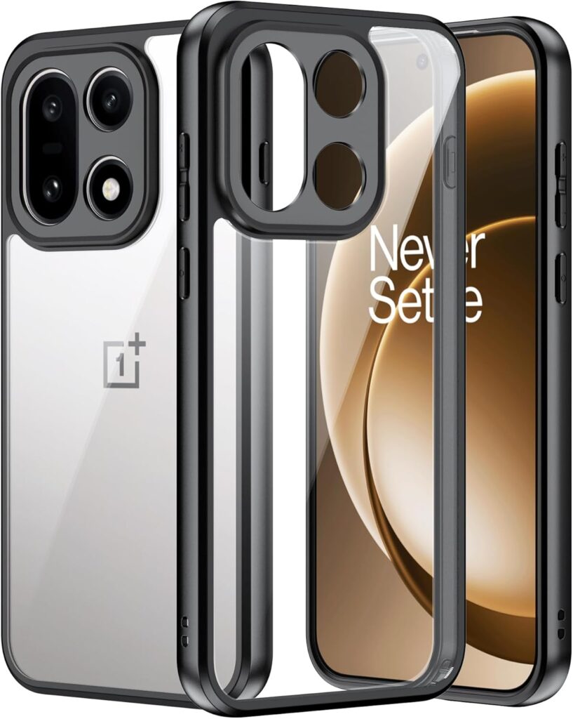 Suttkue Transparent Anti-Yellow OnePlus 15 Case