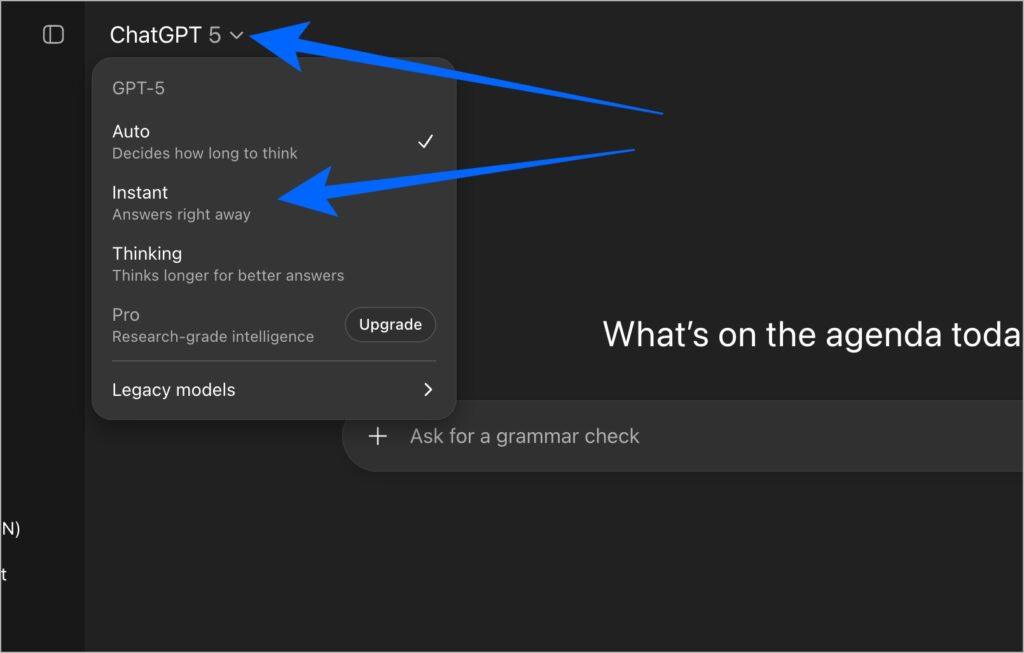 Use GPTs Instant Mode in ChatGPT Use gpts instant mode in chatgpt
