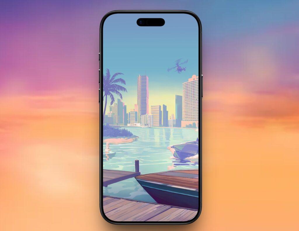 Vice City Waterfront in 4K Vice city waterfront in 4k