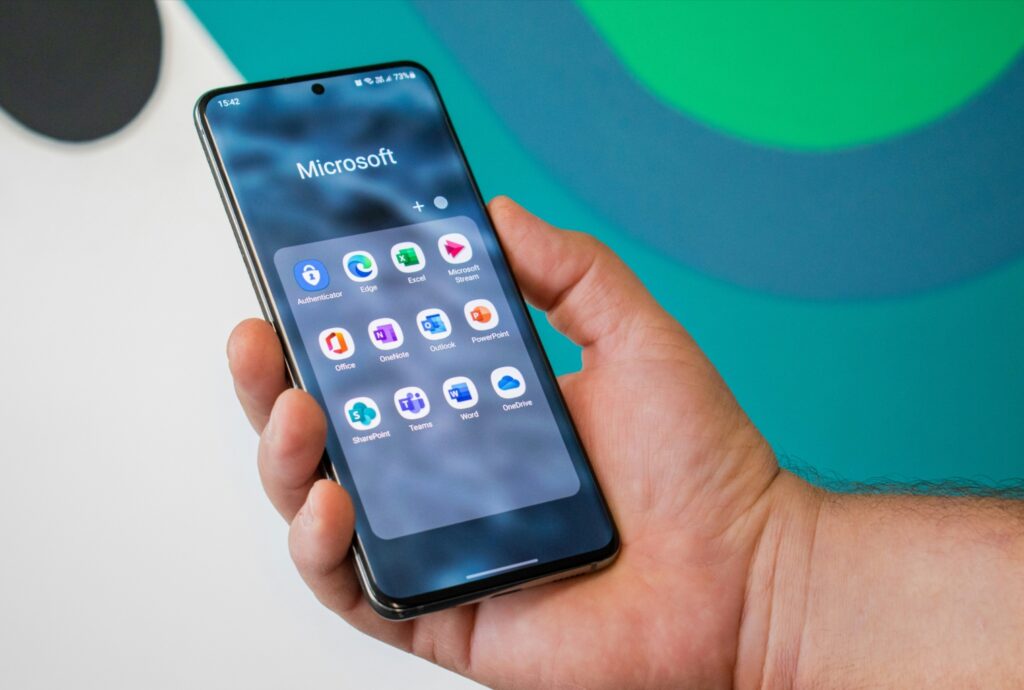 Android Phone with Microsoft office apps
