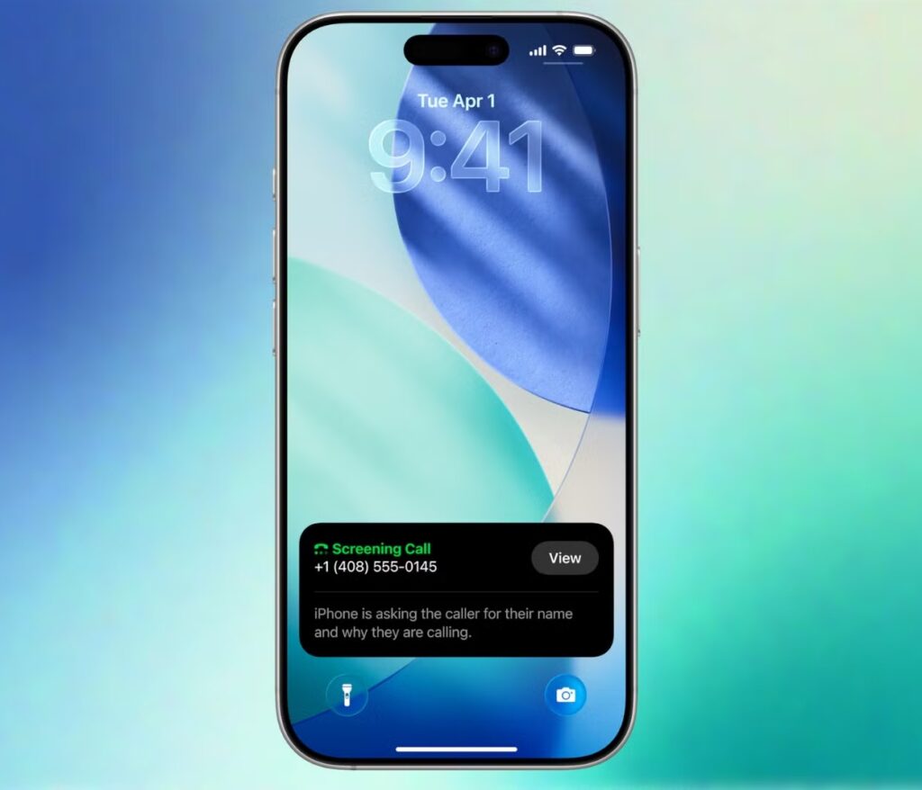 Call Screening in iOS 26
