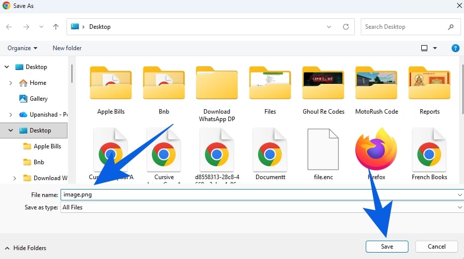 Download a WhatsApp profile picture through WhatsApp Web