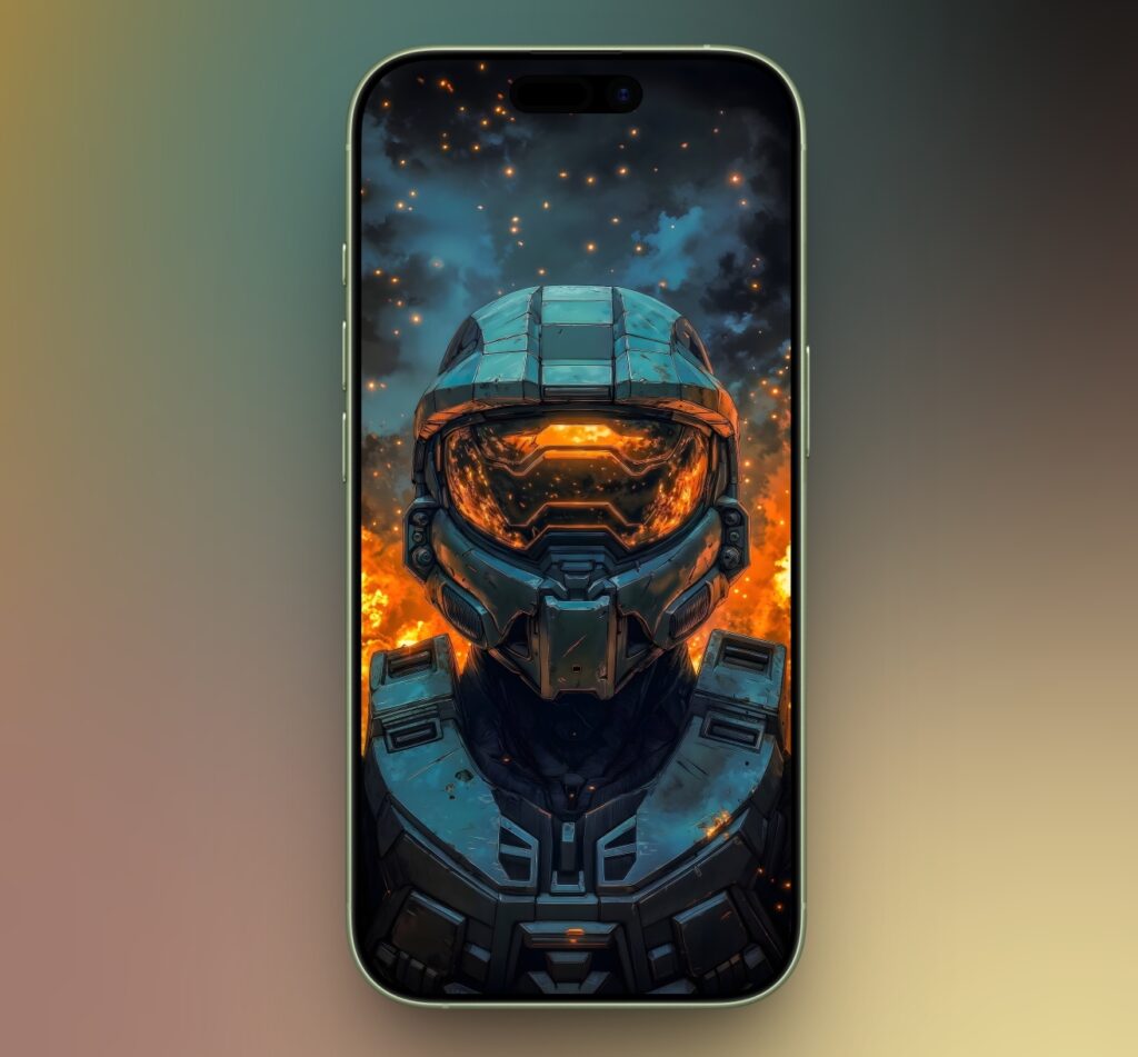 Halo Depth Effect wallpaper