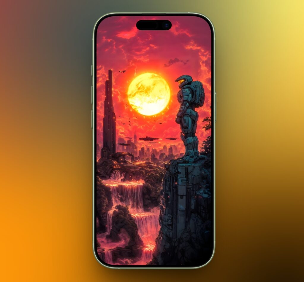 Halo Universe in Sunset