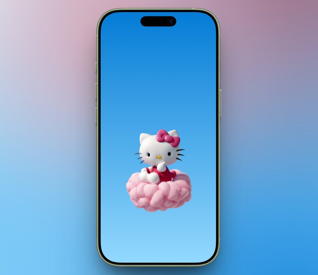 Hello Kitty in the Sky