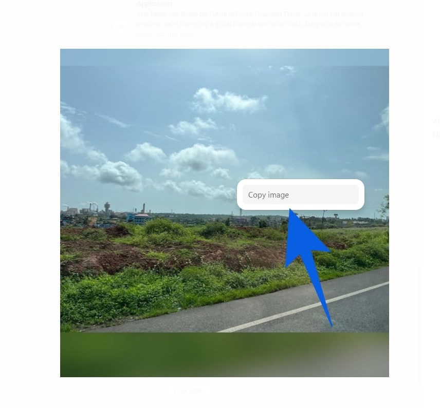 Install WhatsApp on desktop, open profile photo, then right-click and copy the image