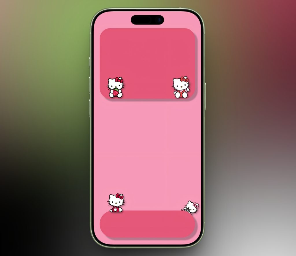 Pink Aesthetic Hello Kitty Wallpaper