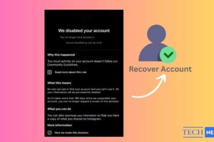 Recover a Disabled Instagram Account