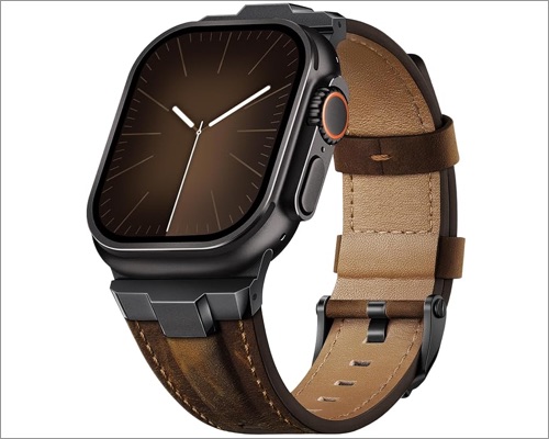 Suitisbest Leather Band for Apple Watch Ultra
