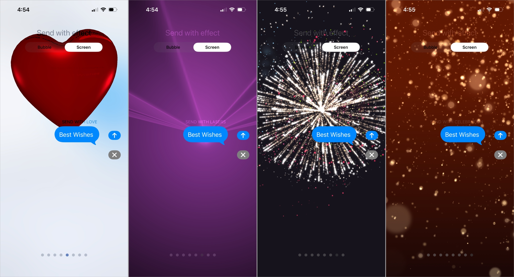 iMessage Screen Effects 2