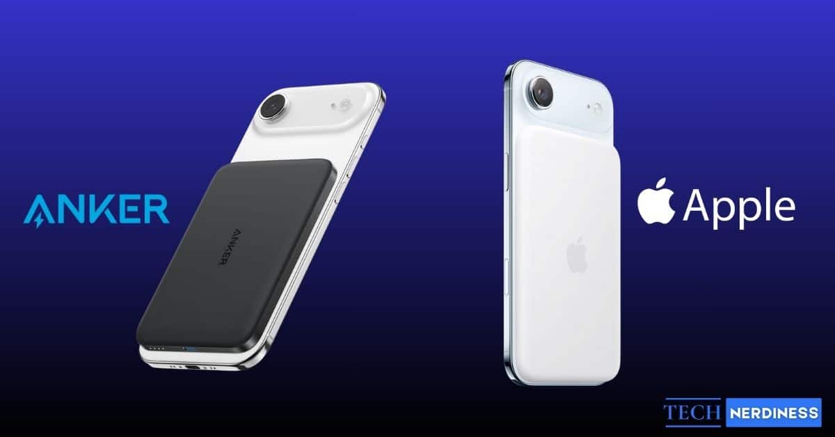 Anker Nano Power Bank vs iPhone Air MagSafe Battery
