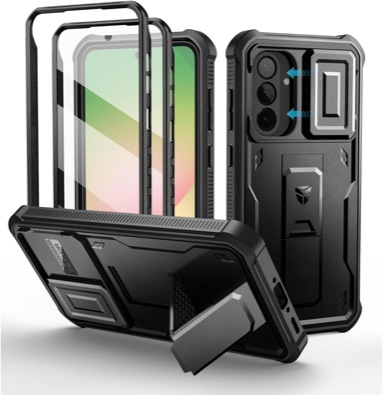 Dexnor Heavy Duty Kickstand Case for Samsung Galaxy A56-5G