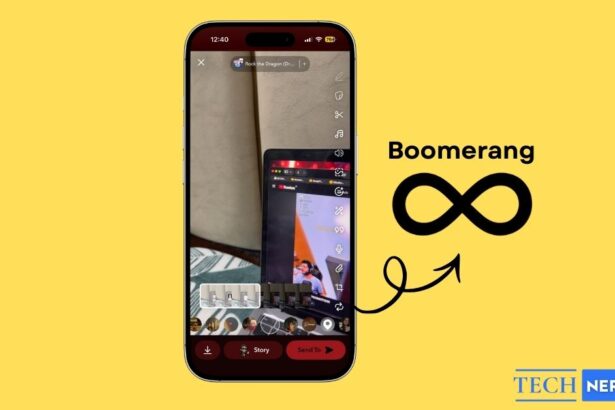 Do a Boomerang on Snapchat