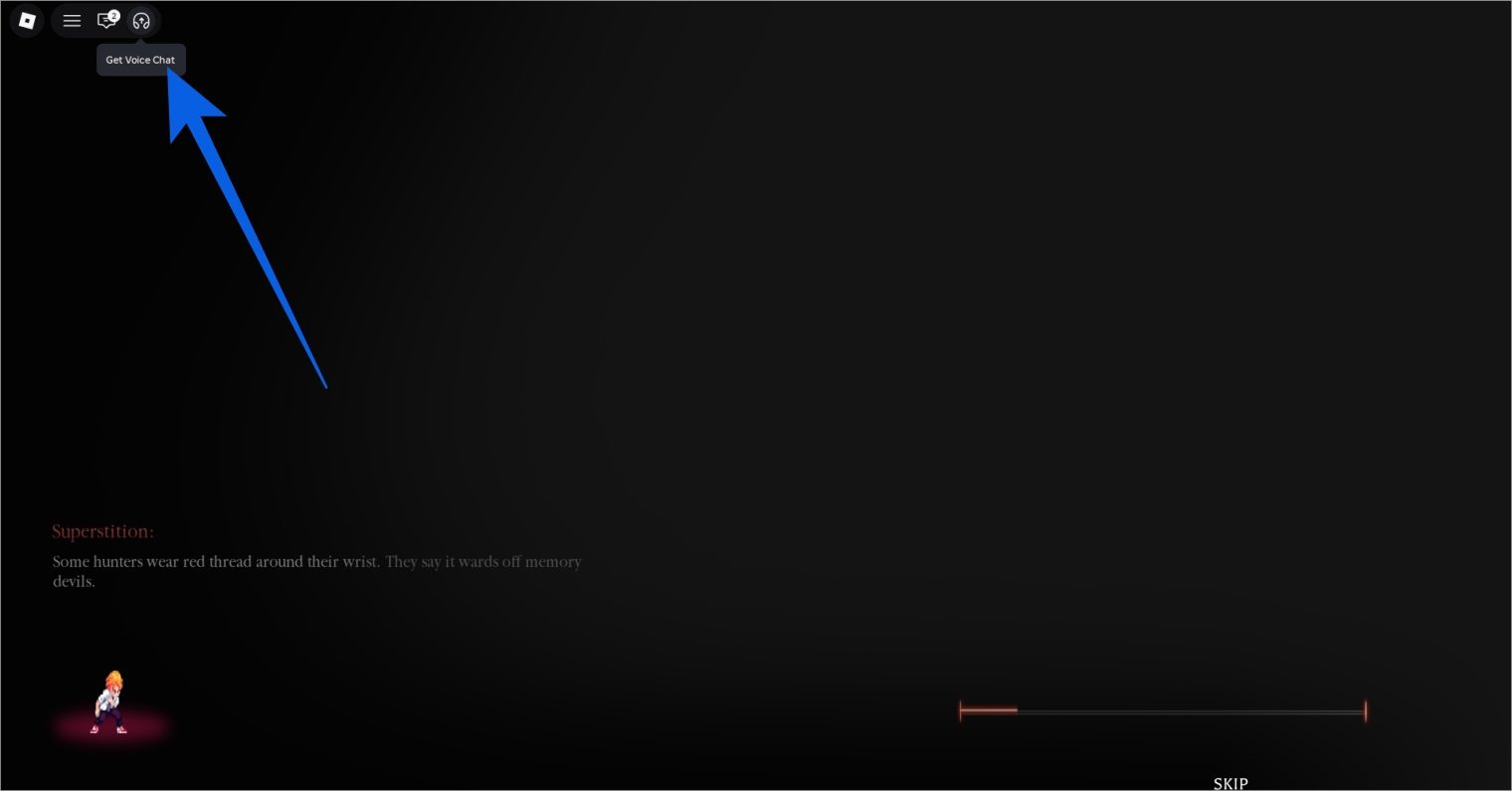 Get Voice Chat Button