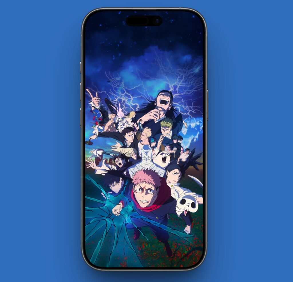 Jujutsu Kaisen Full Cast Battle Poster