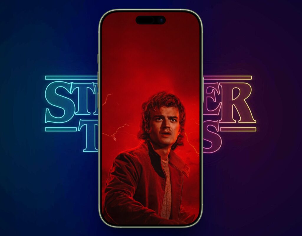 Steve Harrington Under the Red Sky