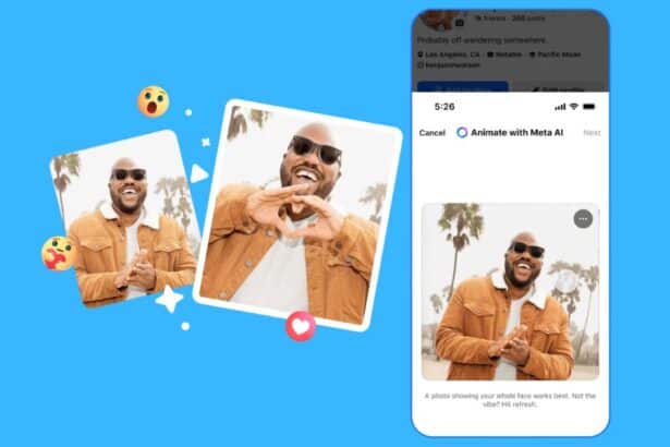 Animate Your Facebook Profile Picture With Meta AI