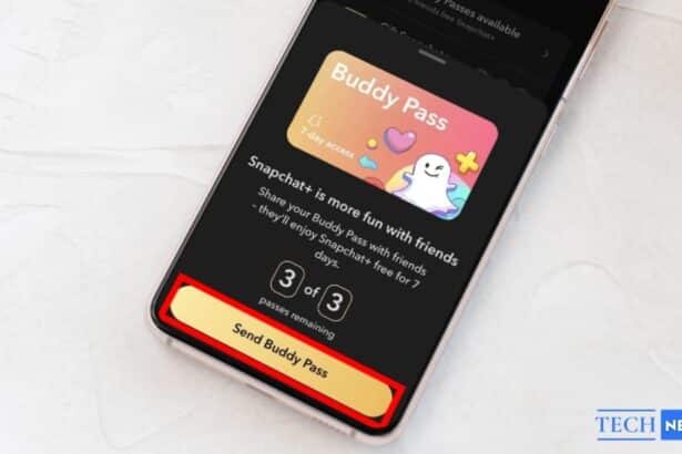 Buddy Pass on Snapchat