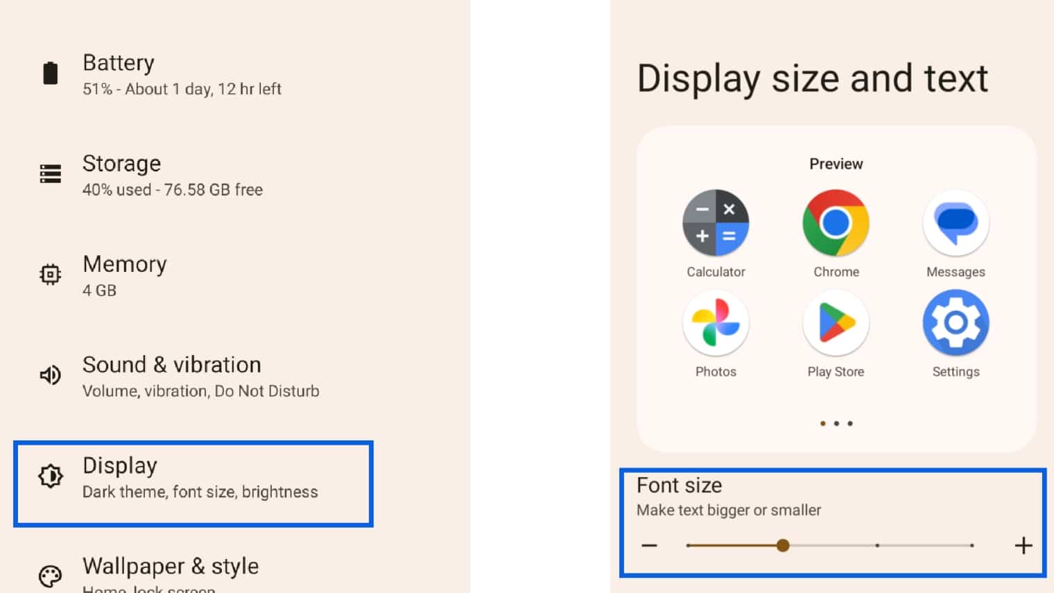 Change The Font On My Pixel or Stock Android Phone