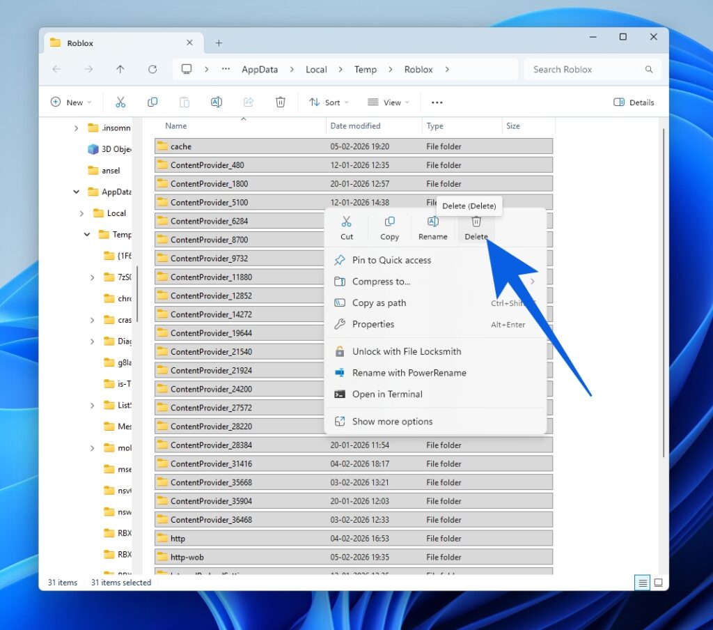 How To Clear Roblox Cache 2026 Guide Clear Temp Roblox Cache On PC 1024x904 