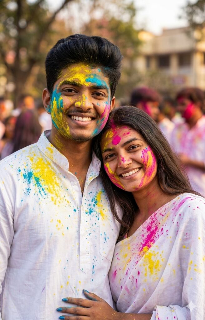 Holi AI Photo Editing Prompt 1