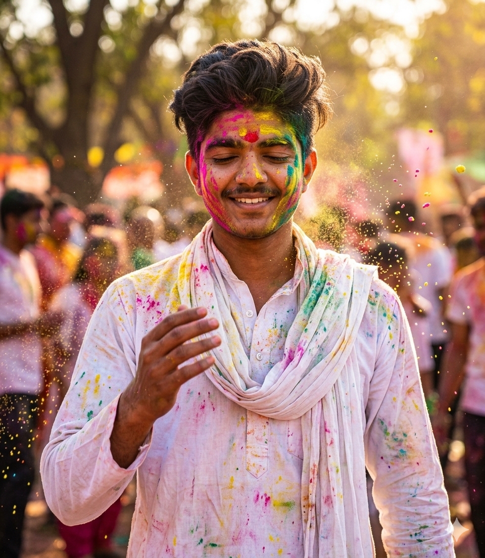 Holi AI Photo Editing Prompt 5