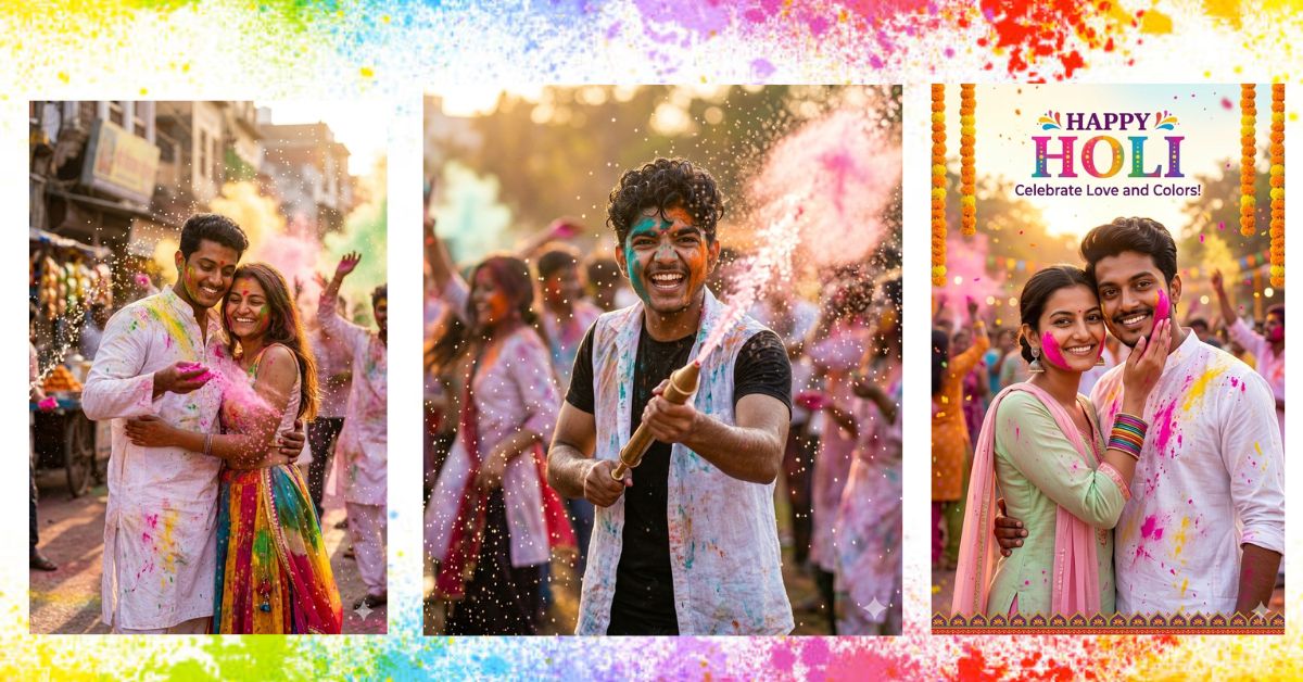 Holi AI Photo Editing Prompts