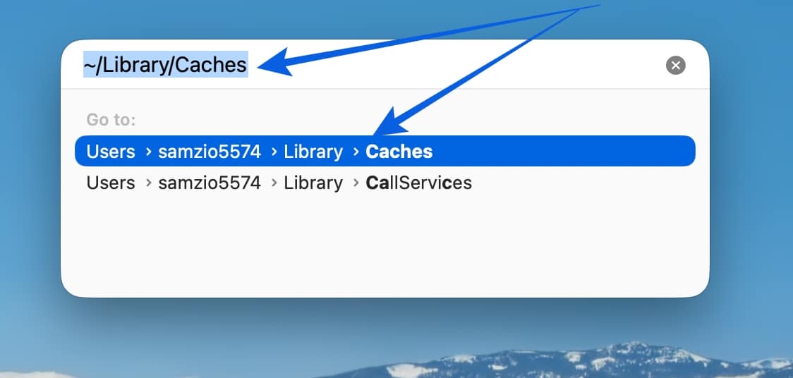 Library Cache on Mac