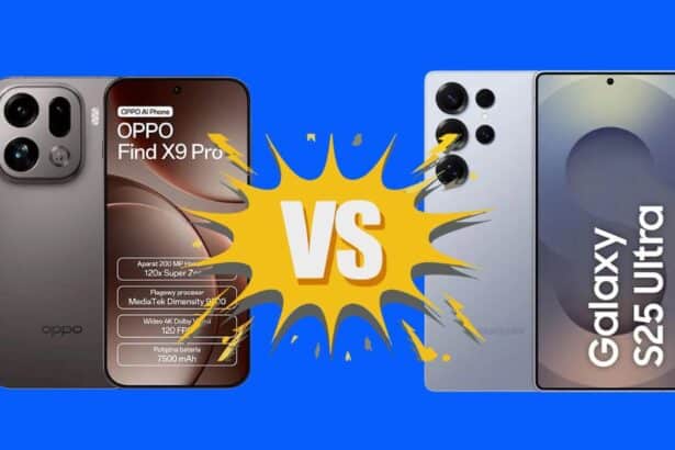 Oppo Find X9 Pro vs Samsung Galaxy S25 Ultra