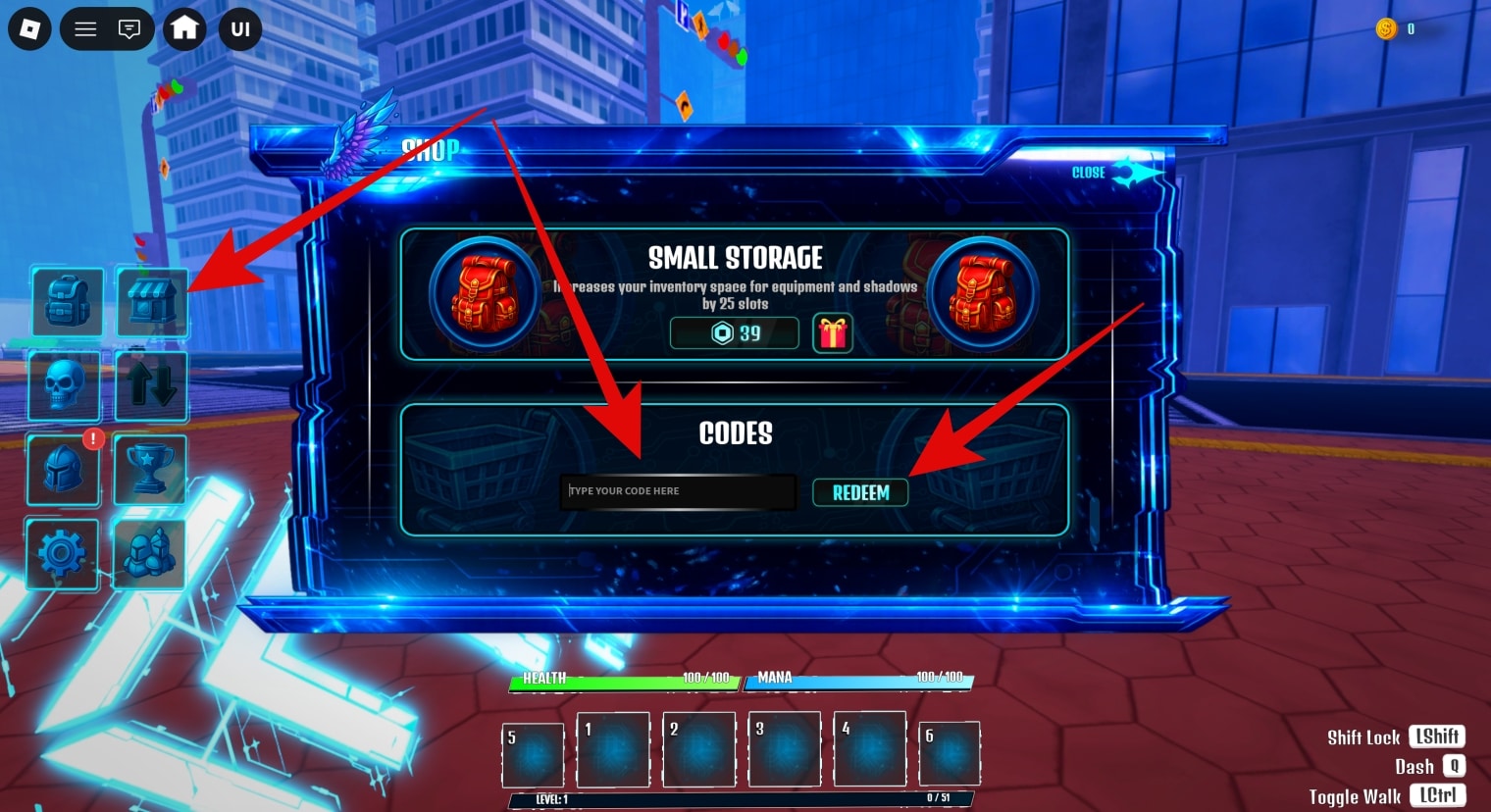 Redeem Arise Ragnarok Codes