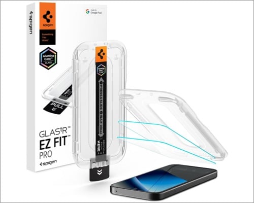Spigen AluminaCore Tempered Glass Screen Protector for Pixel 10a