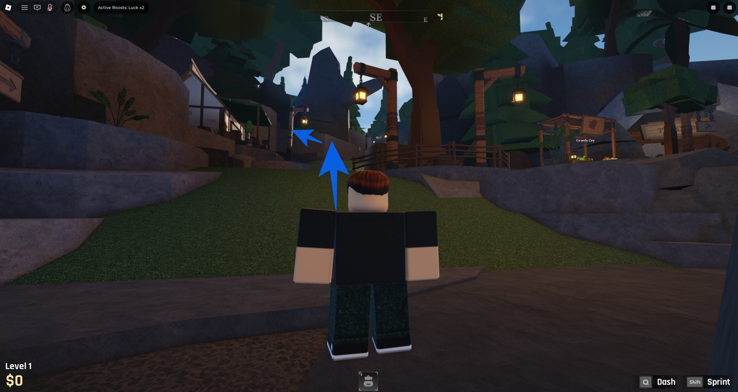 Walk there, but take a left instead