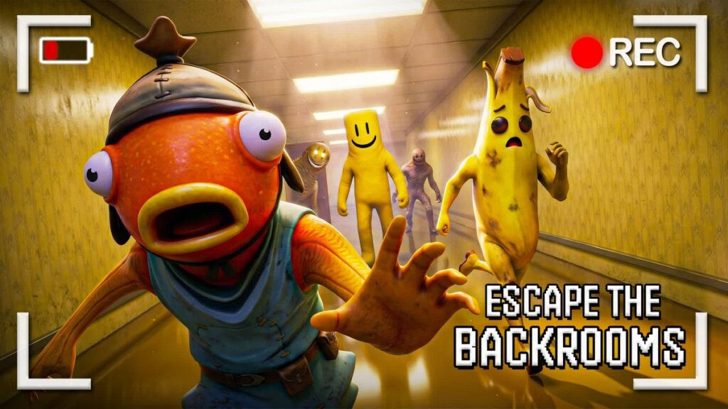 Backrooms XP Map in Fortnite