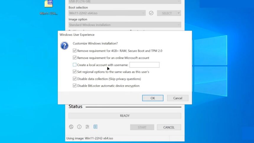 Bypass Microsoft account Windows 11