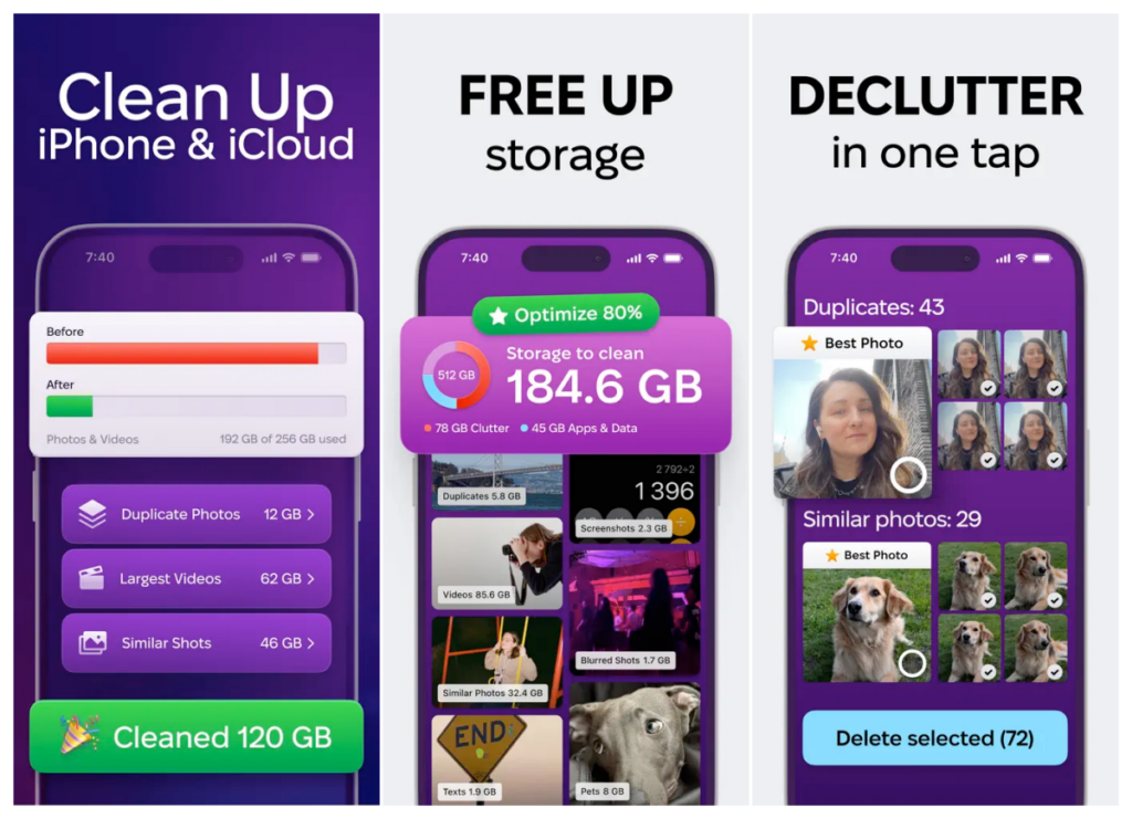 CleanMy Phone Careful Cleaner iOS App
