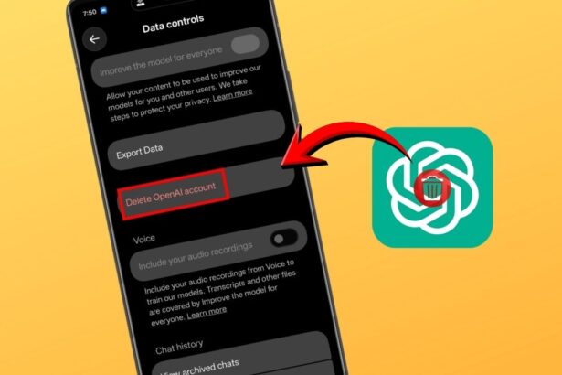 Delete Your ChatGPT Account