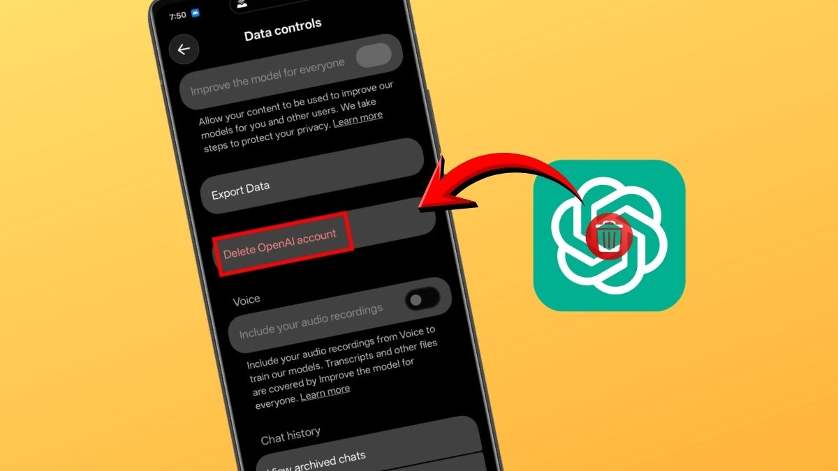 Delete Your ChatGPT Account