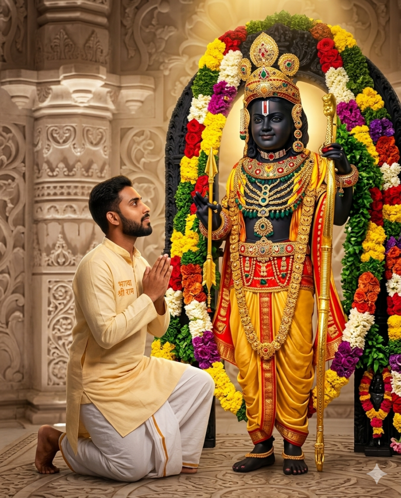 Prompt 4 - A Moment of Divine Devotion