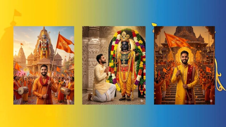 Ram Navami AI Photo Editing Prompt for Boys