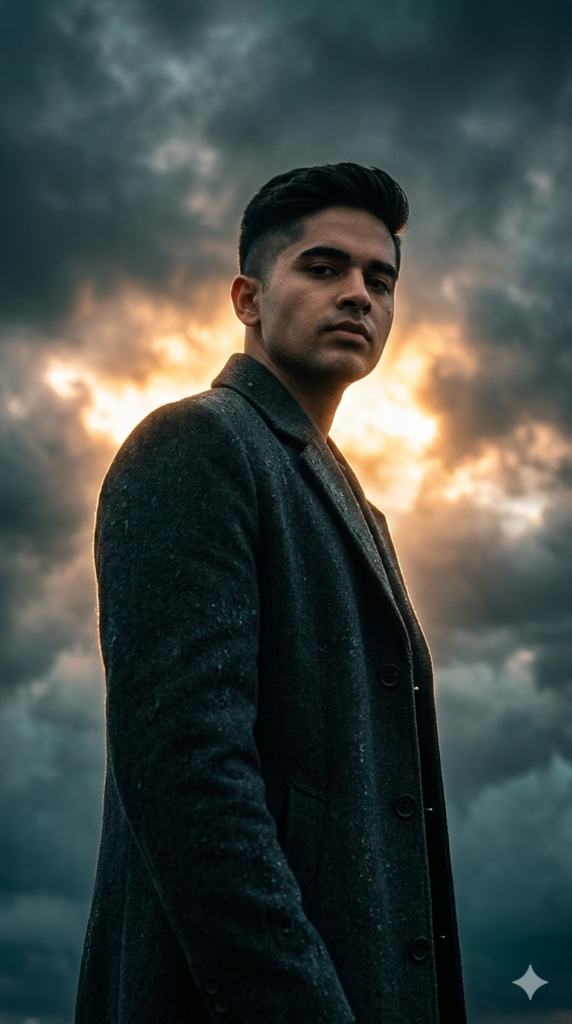 Stormy Cinema Overcoat Prompt