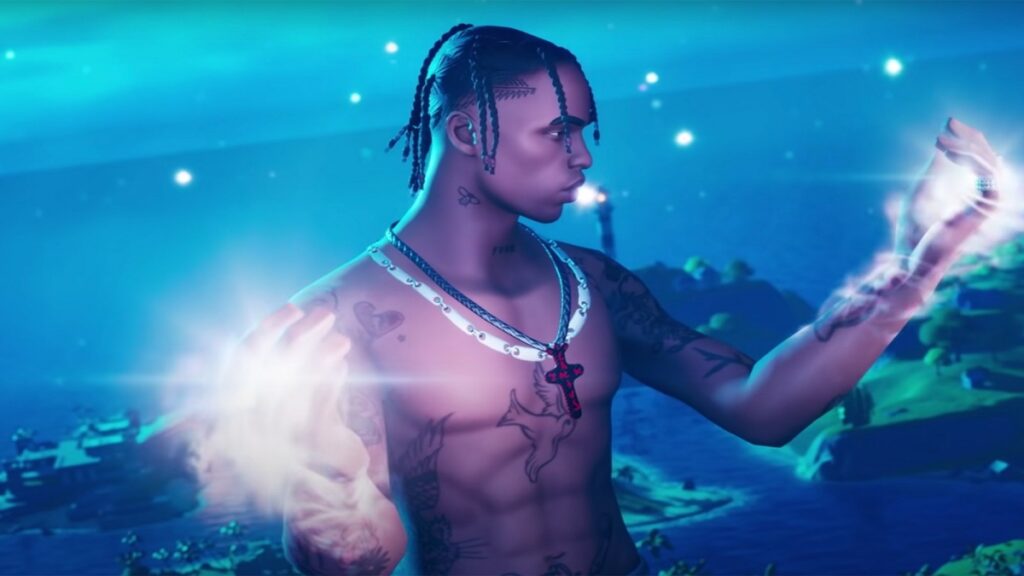 Travis Scott Fortnite skin