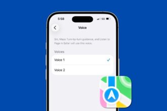 Apple Maps Voice on Your iPhone