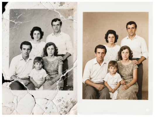 Faded Family Portrait