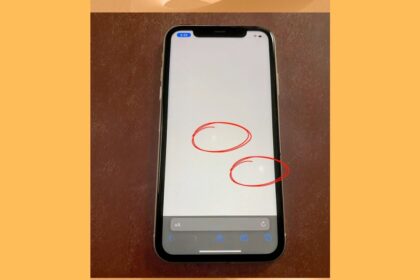 Fix White Dot on iPhone Screen