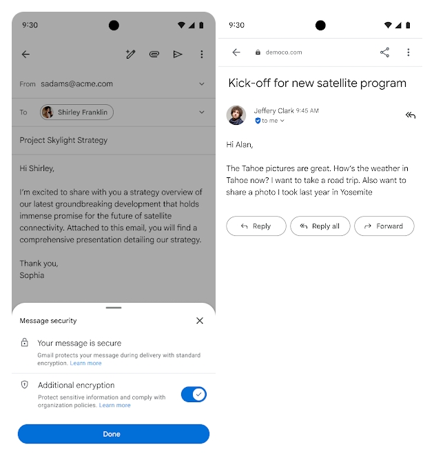 Gmail end-to-end encryption