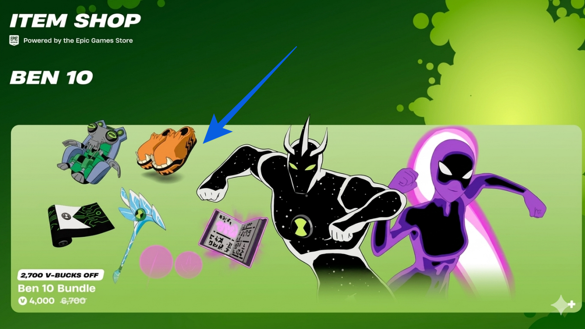 Select the Ben 10 bundle